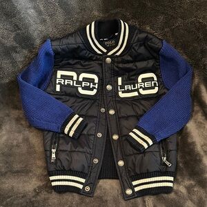 Polo by Ralph Lauren Boy’s Black and Blue Jacket